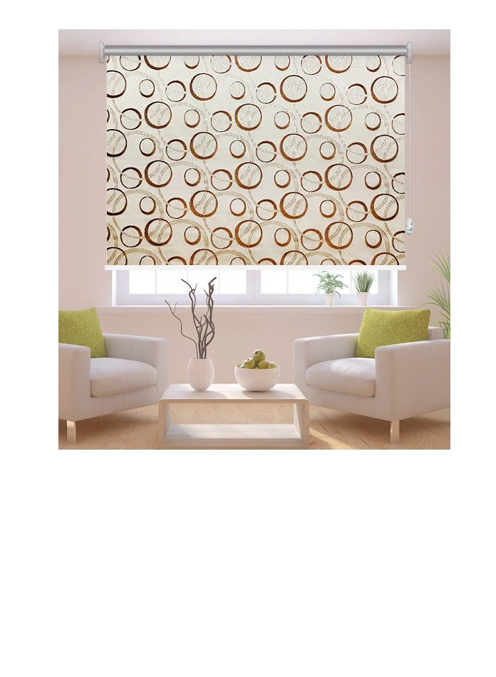 Roller blinds, sun and heat insulation, width 150 cm, height 200 cm