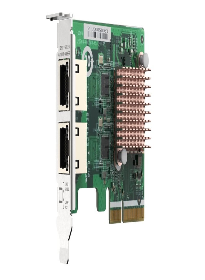كيوناب بطاقة شبكة QNAP QXG-2G2T-I225 ثنائية المنافذ بسرعة 2.5 جيجابت إيثرنت رباعية السرعات - Image 5