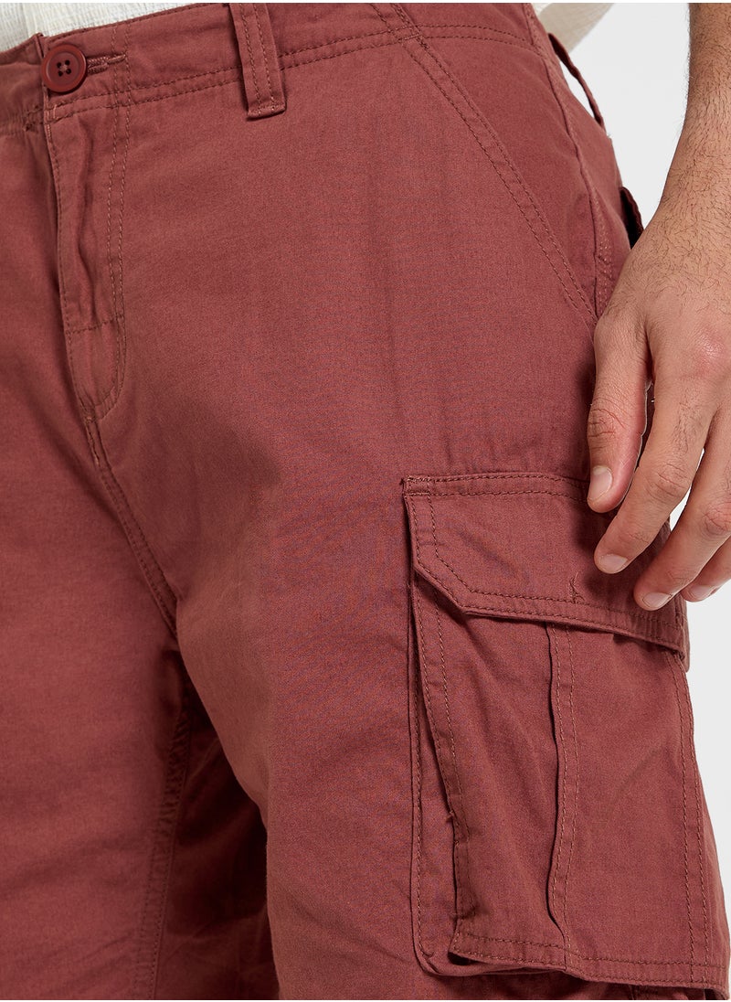 BRAVE SOUL Cargo Pocket Shorts  - Image 3