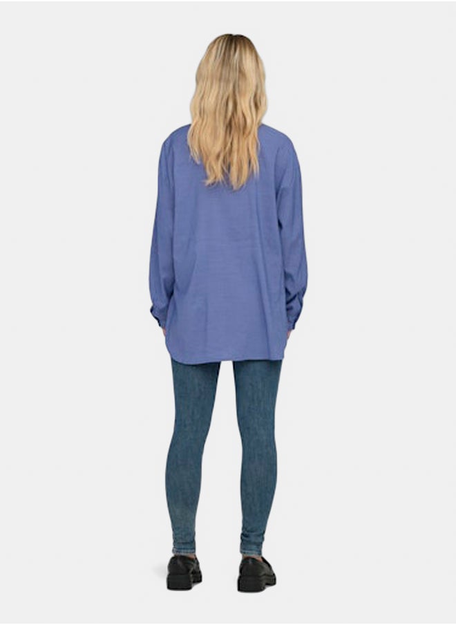 ONLY Womens Maggie Longsleeve Check Shirt