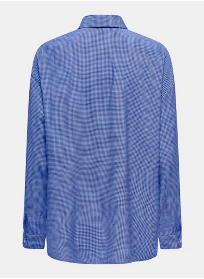 ONLY Womens Maggie Longsleeve Check Shirt