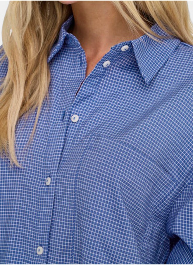 ONLY Womens Maggie Longsleeve Check Shirt