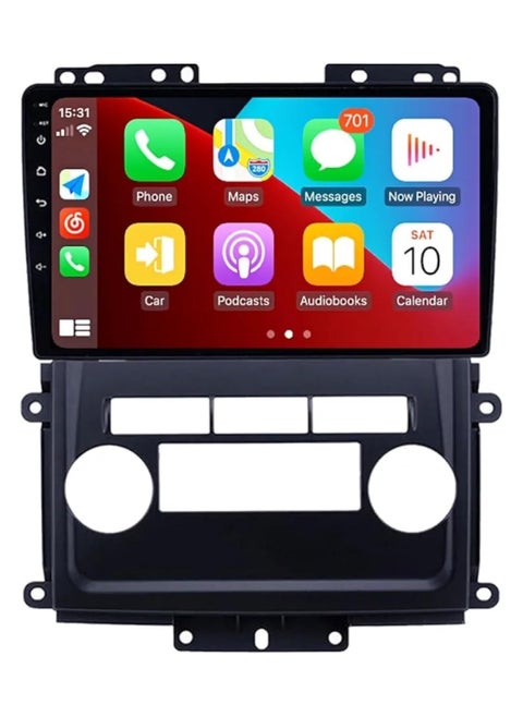Android Car Stereo Screen For Nissan Xterra 2009-2012 Support Apple Carplay Android Auto Wireless QLED Touch Screen 4GB RAM Fast Interface QLED AHD Camera Included SIM Card Bluetooth USB