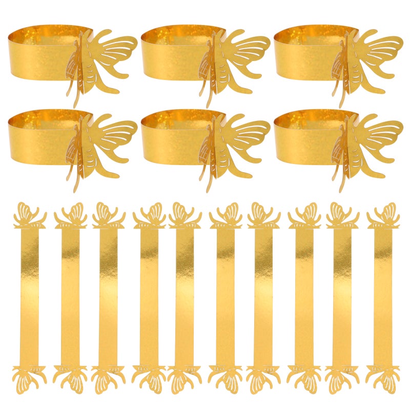 50PCS Paper Napkin Holders for Cloth Napkins - Serviette For Party Decoration Dinning Table Family Gatherings Tabletop Decor - Image 3