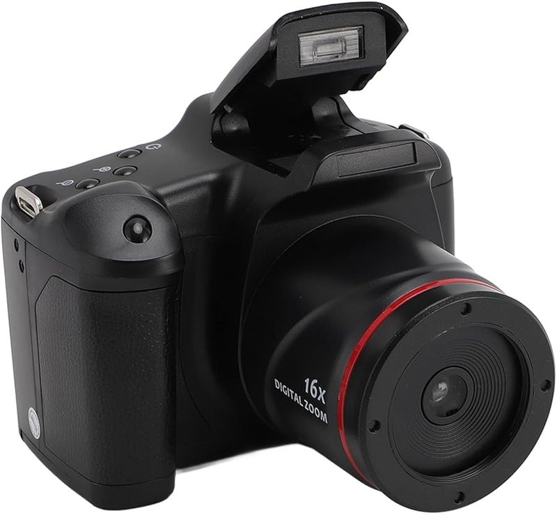 16MP HD Portable Digital Zoom Camera with Stabilization ABS Material 2 4 Inch Display for Travel - Image 3