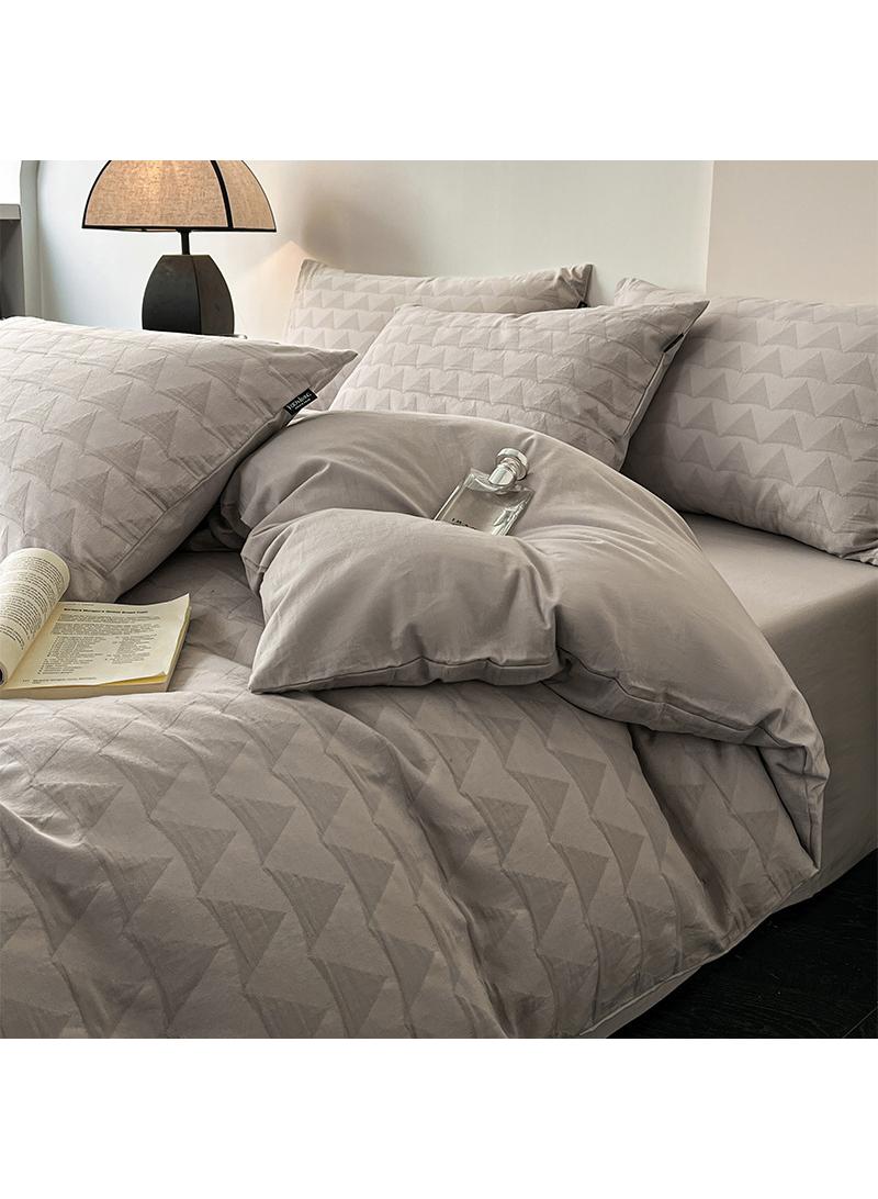 الأزرق جي دبليو 4 قطعة القطن مجموعة الراحة ورقة مجموعة هدية عيد ميلاد هدية نقل - Image 1