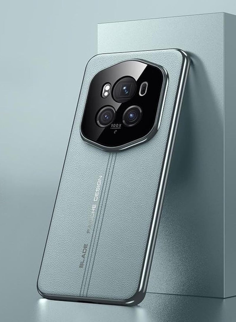 حافظة متوافقة مع هاتف Honor Magic 6 Pro، تتميز بتصميم فاخر مع طلاء جلدي وإطار واقي مضاد للصدمات. توفر حماية كاملة للعدسة، مما يجعلها خيارًا مثاليًا لهاتف Honor Magic 6 Pro.