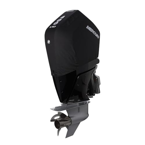 MERCURY Vented Splash Cover for 57L V10 400hp Outboard Engines Black - Image 1