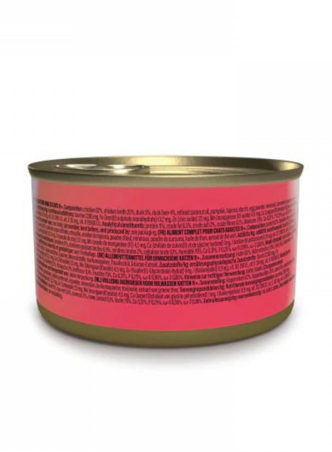 Schesir Silver Mousse & Fillets Senior Cat Wholefood - Chicken With Duck 70g - Image 3