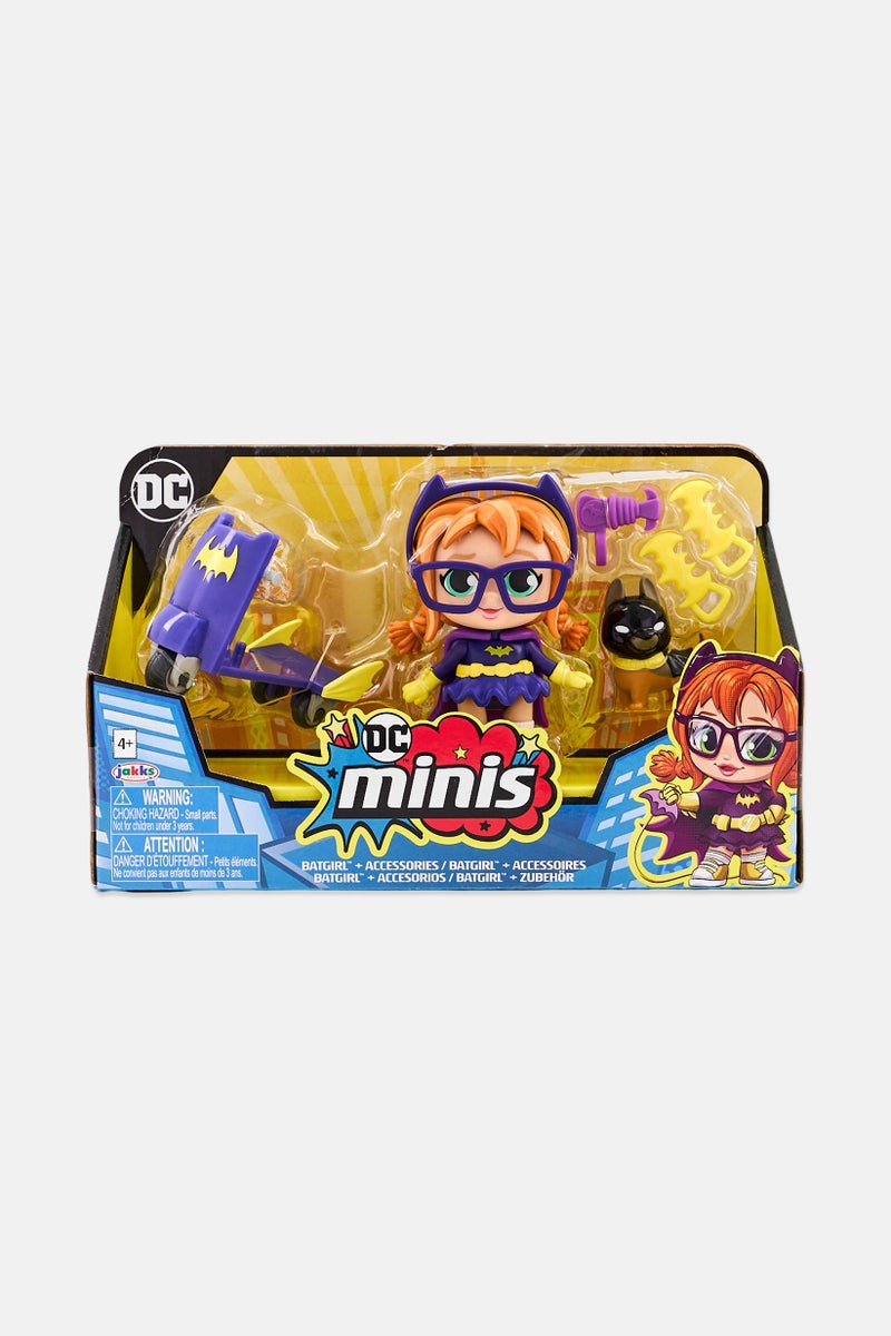 DC Comics Dc Minis Doll 3 Batgirl With Scooter  Pet Playset - Image 1