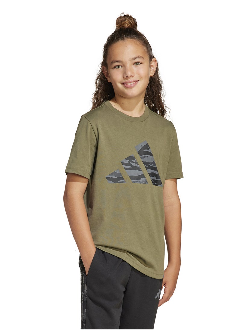 Adidas Youth Camo Graphic T-Shirt  - Image 1