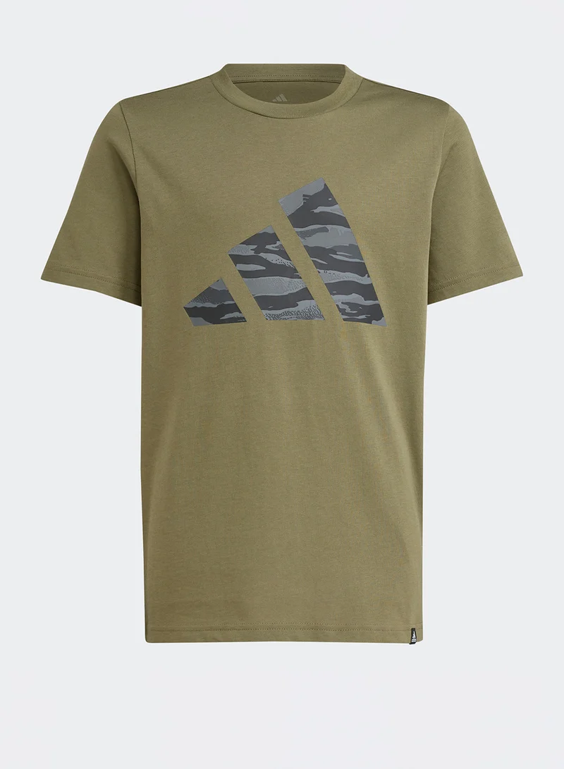 Adidas Youth Camo Graphic T-Shirt