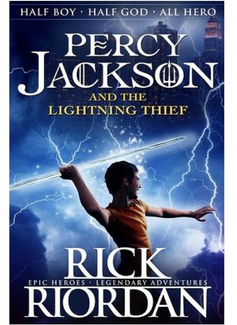 Percy Jackson and the Lightning Thief Paperback English by Rick Riordan 