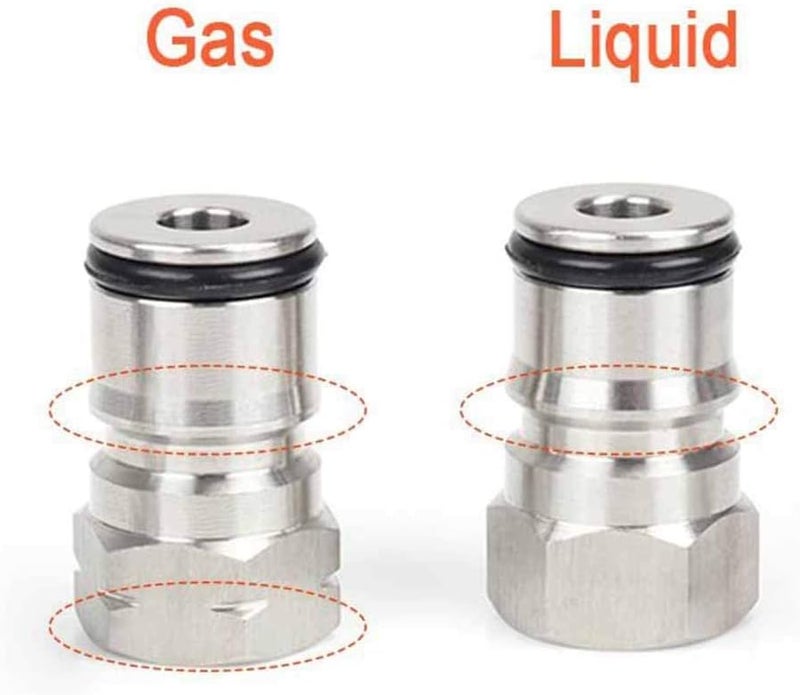 304 Stainless Steel Ball Lock Post Connector Adapter 9 16in 18 Thread Gas Liquid Homebrew Keg Parts - Image 3