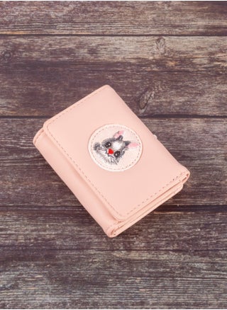 Leather Flip Wallet & Card Holder with 9 Pockets and External Pocket Plush Pink - Rabbit - pzsku/Z62390121974F9E2153E3Z/45/_/1737366154/e04afbe3-47e6-4be9-86e7-aa44dd31ace9