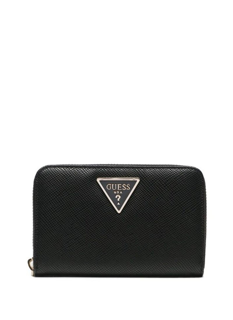 GUESS - Laurel SLG Medium Zip Around Wallet Dove Logo - Image 1