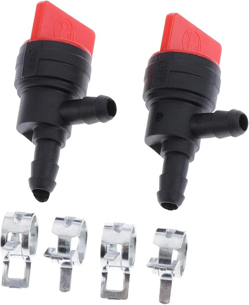 90 Degree Fuels Shut Cut Valves Petcock Switches Replacement for 494769 697944 698181 698180 692586 698181 494539 Garden Maintenance Tool - Image 1