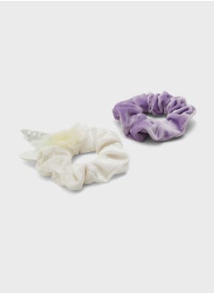 Claires Kids 2 Pack Unicorn Scrunchies Headband  - Image 1