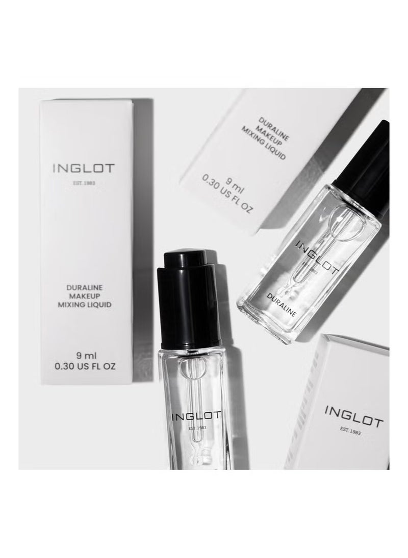 Inglot Duraline Makeup Mixing Liquid Clear 9ml Clear - Image 5