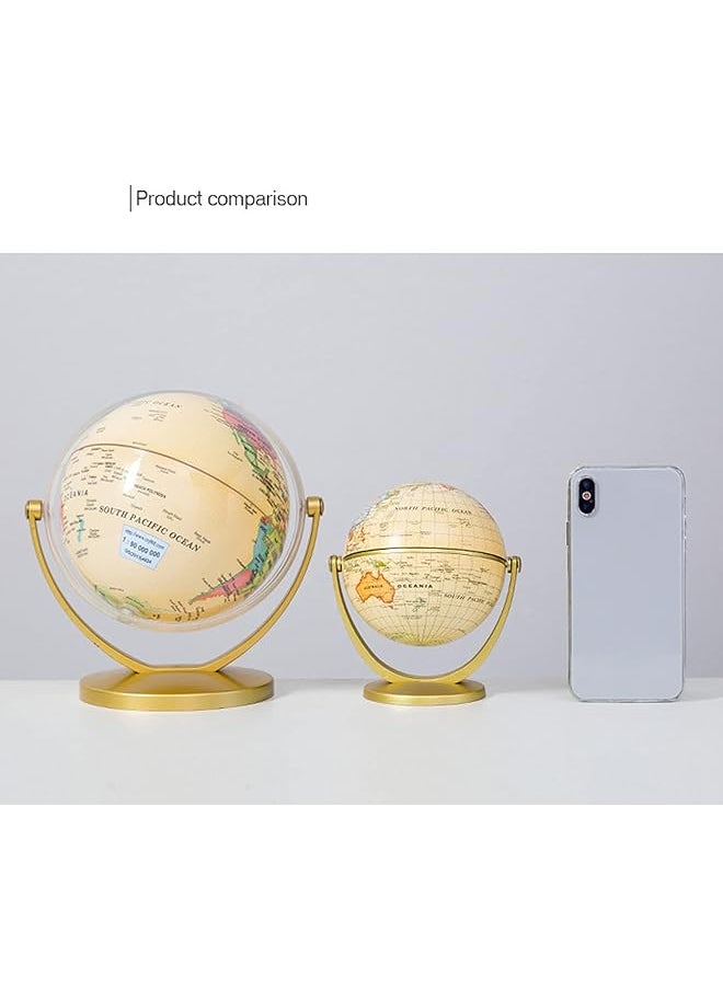 erorex Educational Globe Home Decor World Globe Rotating Globe Mini World Map Globe Rotating Earth Geography Globe Teaching Tool For School For Office For Home  - Image 3