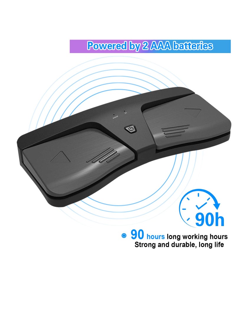 Generic Portable Bluetooth Page Turner Pedal - Smart Wireless Foot Switch for Music, Compatible with iOS & Android Tablets and Phones  - Image 4