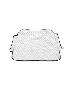 Generic Car sunshade for car windshield protection from UV rays and heat, reflective protection umbrella with Paste mirrors large size 140 x 100 cm - from Rana store  - Image 1
