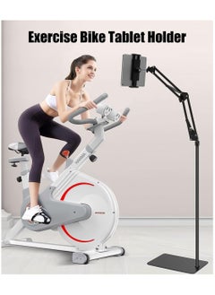 NNEWVANTE Tablet Floor Stand, 360° Flexible Rotation Tablet Stand with Heavy Duty Base, Adjustable Tablet Mount, iPad Stand for Bed, Holder for/Switch/Phone or Other Electronic Devices  - Image 3