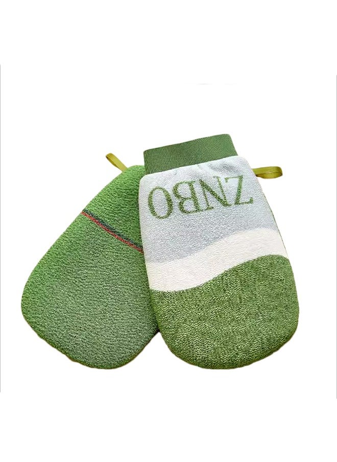 Generic - Deep Exfoliating Glove - Reusable Exfoliating Mitt for Dead Skin Removal (Keratosis Pilaris Strawberry Legs Ecologic body care) Vegan Body Scrub SPA body Treatment - Image 1