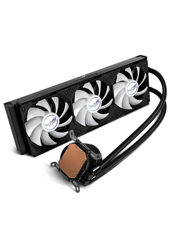 Valkyrie A360 Vk مبرد سائل لـ CPU شامل، أقواس متعددة المنصات، يدعم Lga1700، تأثيرات إضاءة ARGB، إدارة كابلات مخفية - Image 3