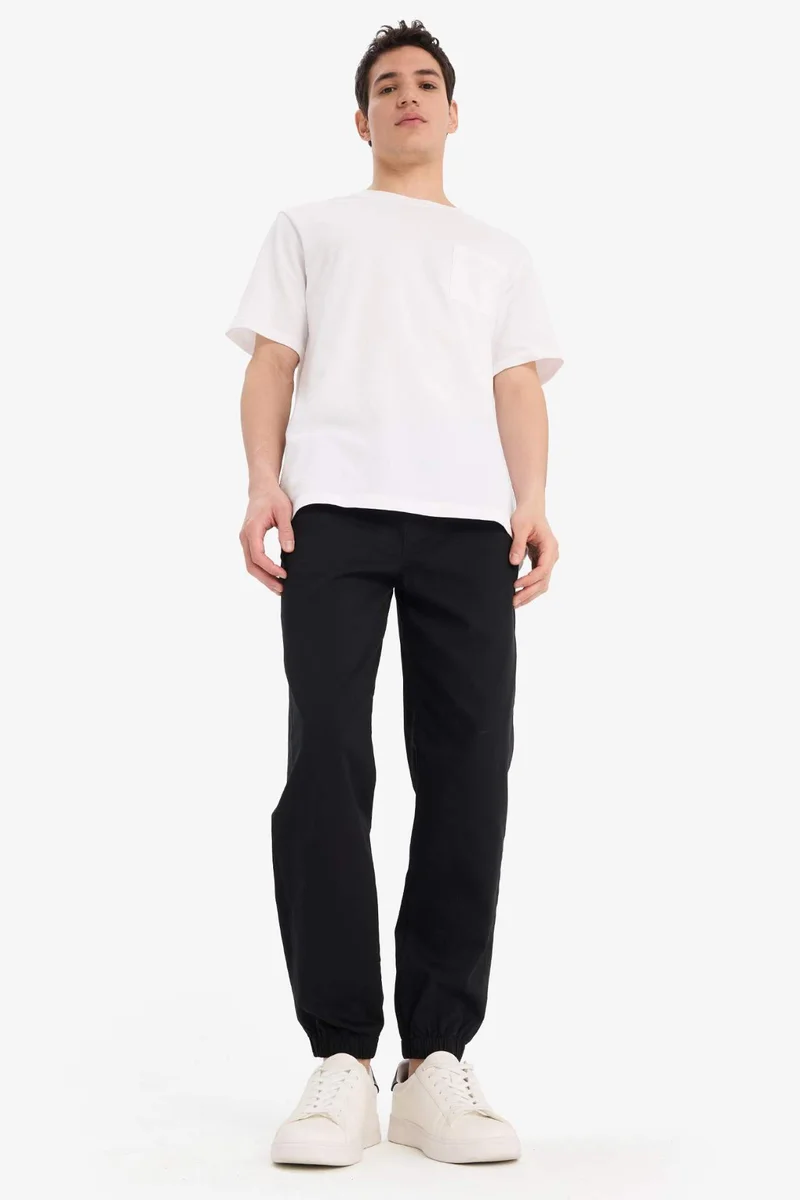 ديفاكتو Jogger Slim Fit Gabardine Trousers