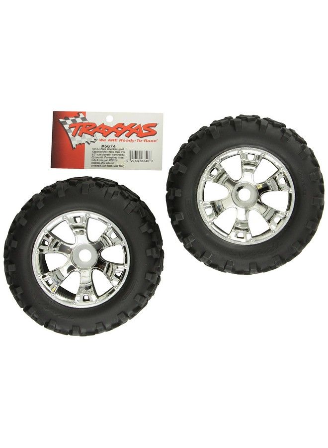 TRAXXAS 5674 Maxx Tires On Geode Wheels, 2Piece, 457Pack - Image 2