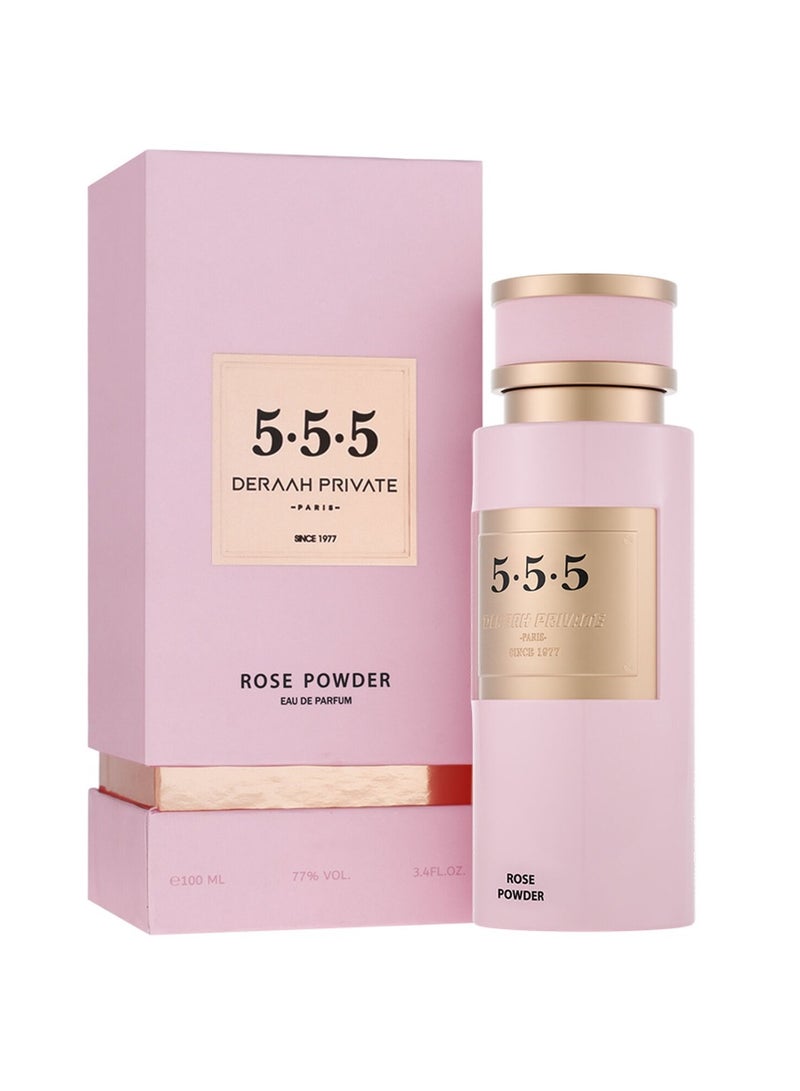 DERAAH 555 Rose Powder EDP 100 ml - Image 1