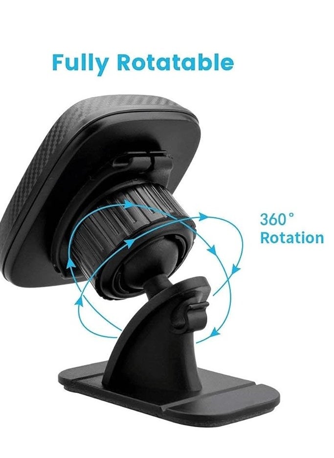 GO-DES - Magnetic car holder for smartphones, black/red - Image 1