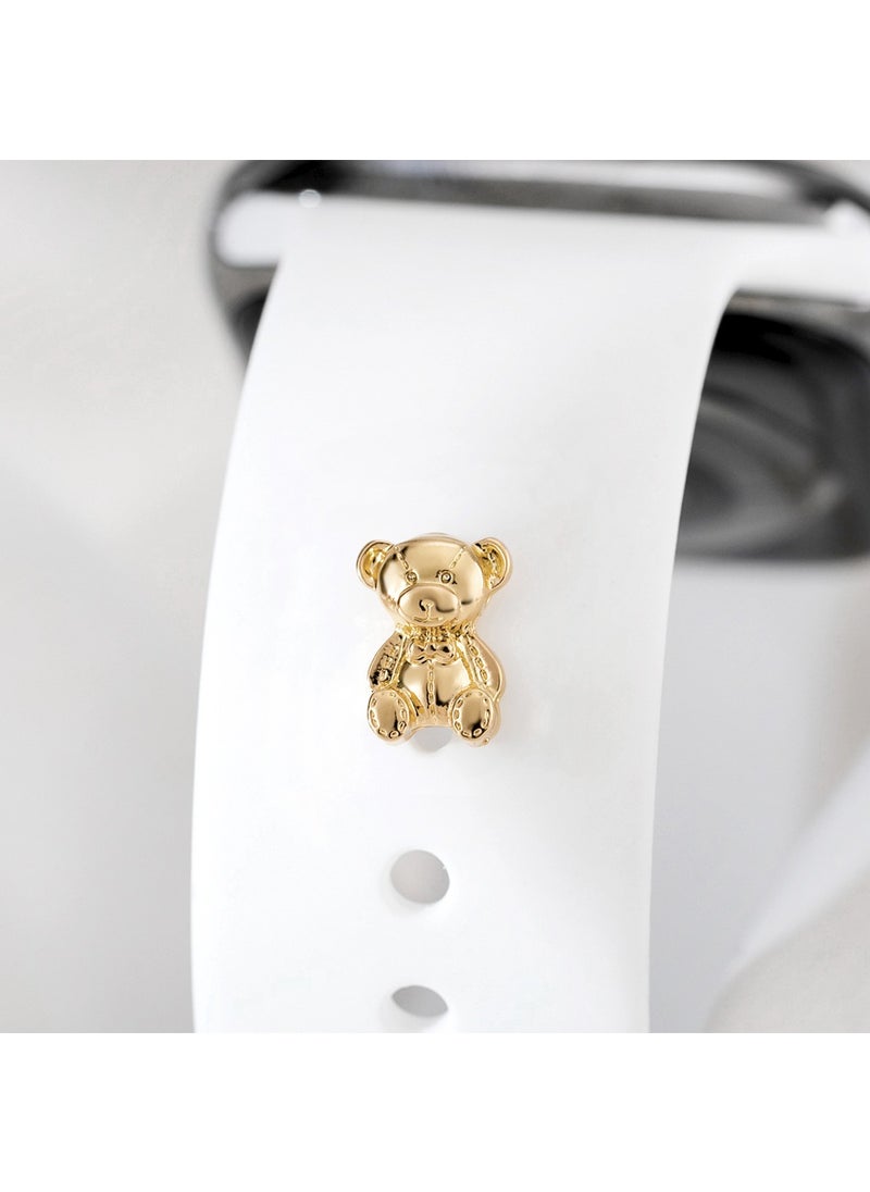 BP Tattoo - Apple Watch Compatible Teddy Bear Figure Band Accessory Smart Watch and Bracelet Charm - Image 1