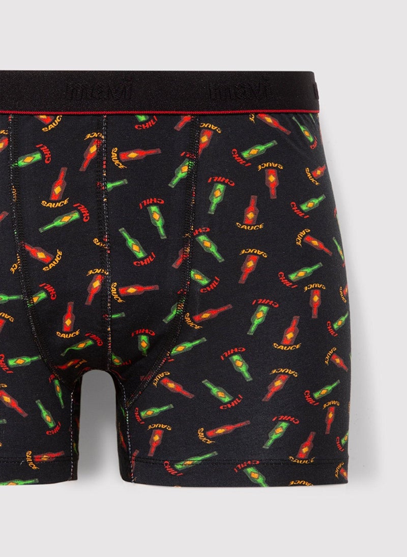 MAVI Printed Black Boxers - Image 2