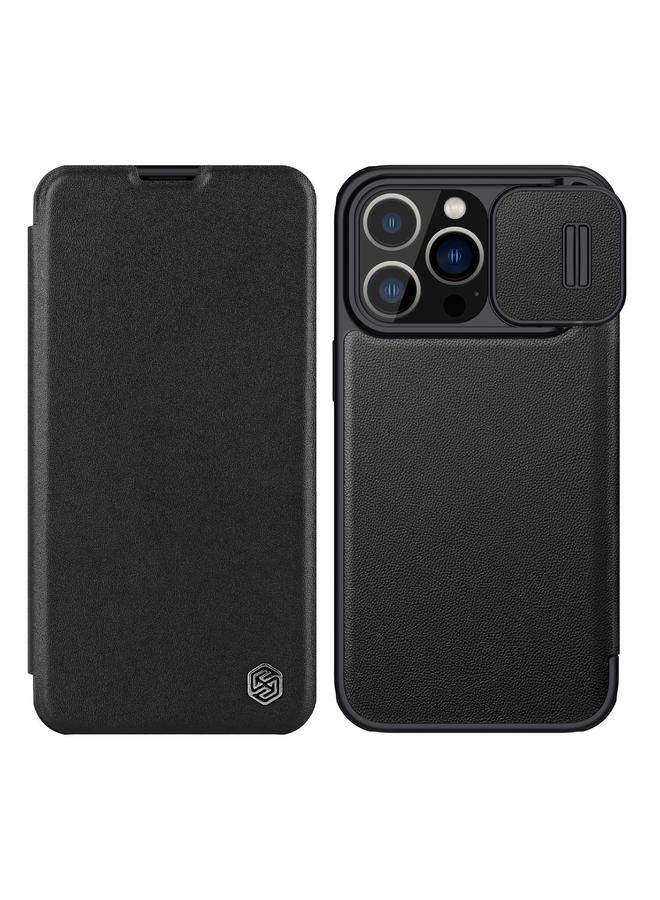 Nillkin Case For iPhone 14 Pro QIN Series Pro Leather Phone Case - Image 1