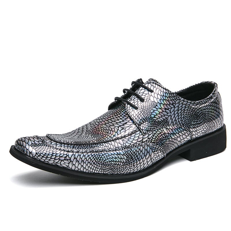 Business Men'S Formal Shoes Fairy Chelsea Leather Shoes British Men'S Wedding Pointed Men'S Business Oxford Shoes - Image 5