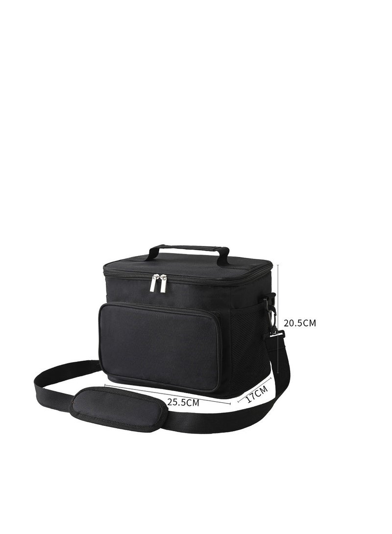 Bluejw Insulated Lunch Bag For Men Women Kids With Strap Handles, Wide Open Easy To Clean Insulated Lunch Bag Box For Office Work School Picnic Travel, Leakproof Thermal Cooler Insulated Lunch - Image 3