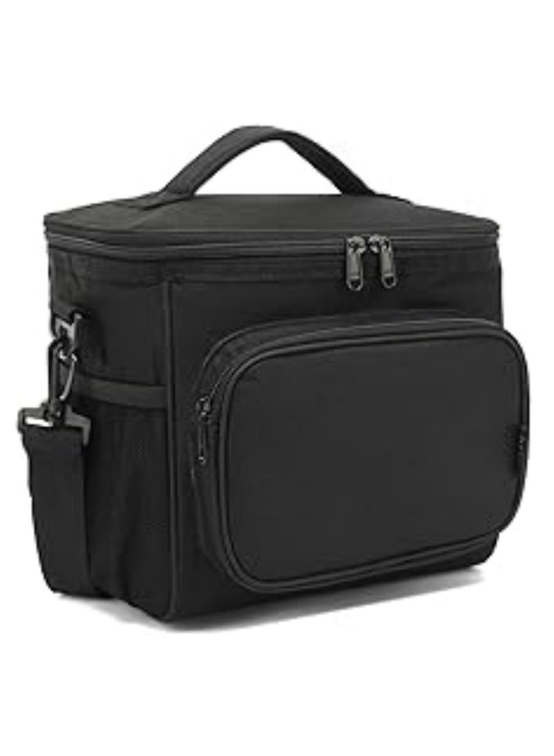 Bluejw Insulated Lunch Bag For Men Women Kids With Strap Handles, Wide Open Easy To Clean Insulated Lunch Bag Box For Office Work School Picnic Travel, Leakproof Thermal Cooler Insulated Lunch - Image 1