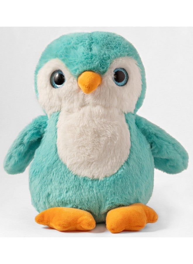 Mirada Turquoise Glitter Eye Penguin Soft Toy | Cute Plush Animal for Kids, Girls, and Toddlers | Huggable Stuffed Toy Ideal for Birthday Gifts - 25 cm - Image 1