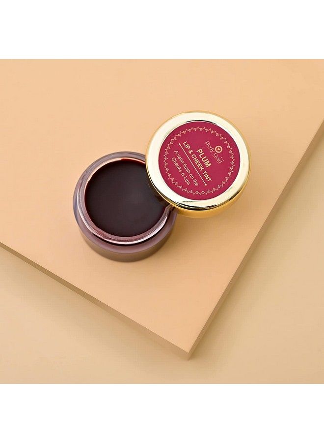 Body Gold Natural Plum Lip & Cheek Tint Blush Give Your Lip & Cheek To Plum Matte Look For Easy To Blend Men And Women Chemical Free 5Gram - Image 1