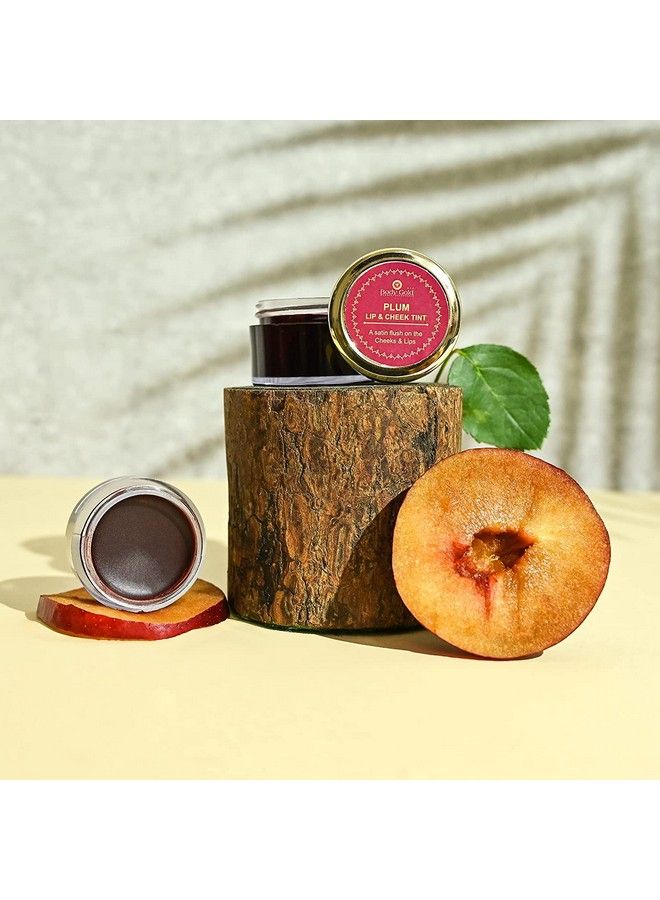 Body Gold Natural Plum Lip & Cheek Tint Blush Give Your Lip & Cheek To Plum Matte Look For Easy To Blend Men And Women Chemical Free 5Gram - Image 5