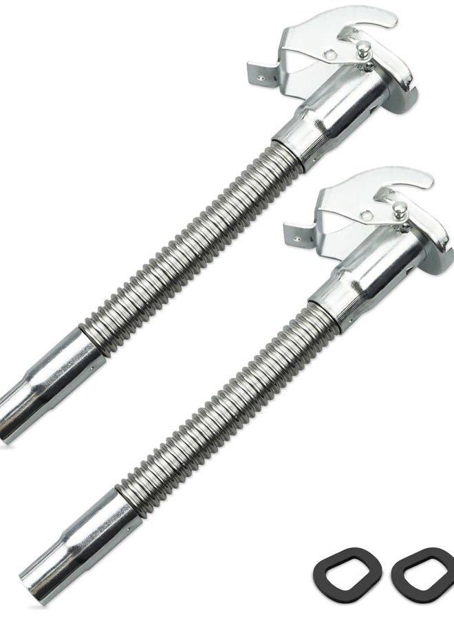 YUANTUO Jerry Can Spout, Long-Nose Flexible Jerry Can Nozzle Fits for Wavian or VALPRO NATO Jerry Fuel Can, Set of 2 - Image 1