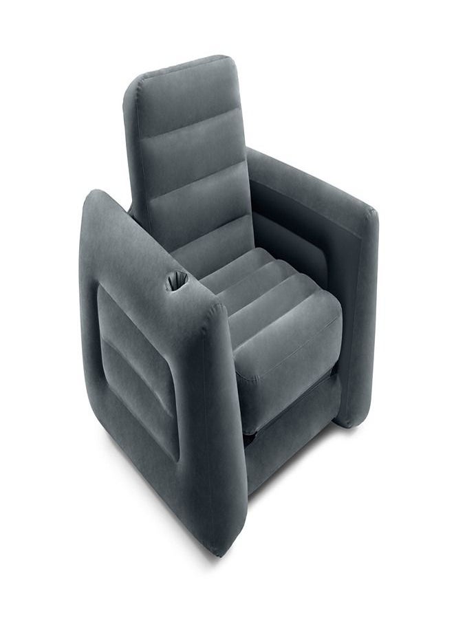 INTEX - Pull-Out Inflatable Chair with Pump 1.17m x 2.24m x 66cm - Image 1