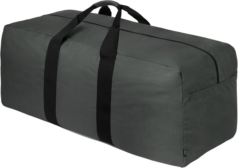 Vorspack Extra Large Duffle Bag for Travel - 200L Gear Bag for Men, Foldable Weekender for Overnight Camping - Grey - Image 1