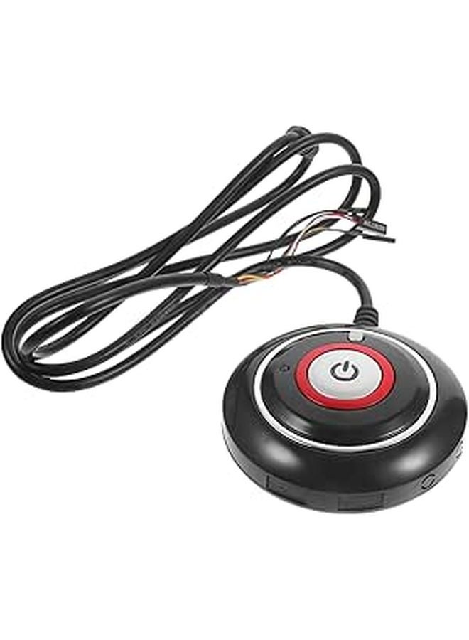 Desktop Computer Reset Button Extension Cable with LED Indicator Easy to Install - Image 1