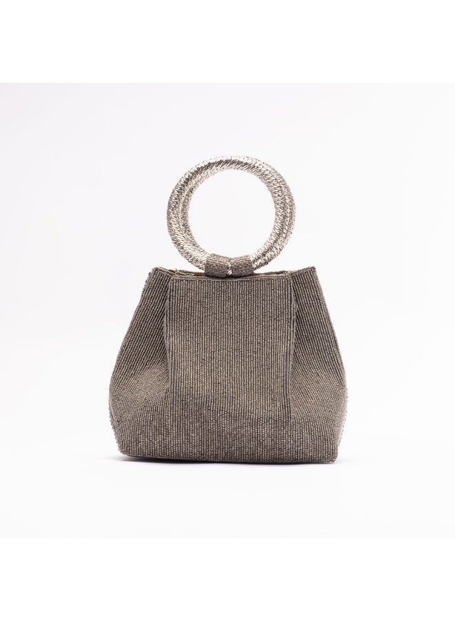 Crystalicious Sadie Handcrafted by Artisans Satchel Glass Bead Decorations Occasion Ready Style From Day To Night - Image 3