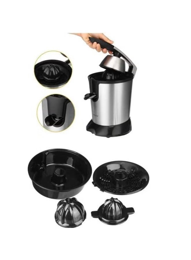 دينكس عصارة برتقال من الفولاذ المقاوم للصدأ,عصارة حمضيات كهربائية من الفولاذ المقاوم للصدأ عصارة برتقال فواكه طازجة عصيرية طازجة لعصر البرتقال والليمون وعصائر الليمون - Image 2