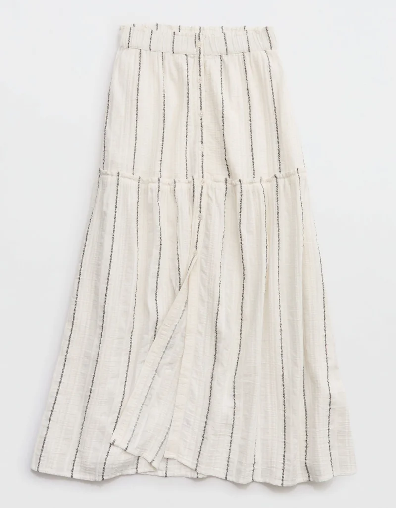 Aerie  Aerie Beach Texture Maxi Skirt for Women | Best Price UAE
