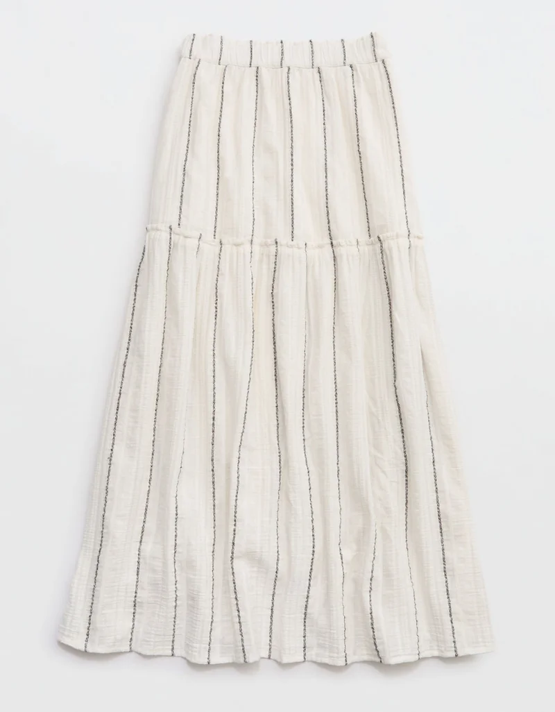 Aerie  Aerie Beach Texture Maxi Skirt for Women | Best Price UAE